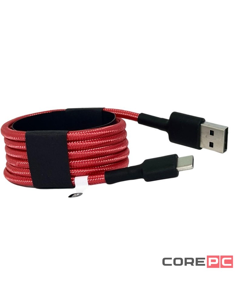 Кабель Xiaomi Type-C USB 1м (SJX10ZM) красный