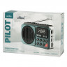 Perfeo радиоприемник цифровой PILOT FM 87.5-108МГц/ MP3/ питание USB или 3*14500/ серый