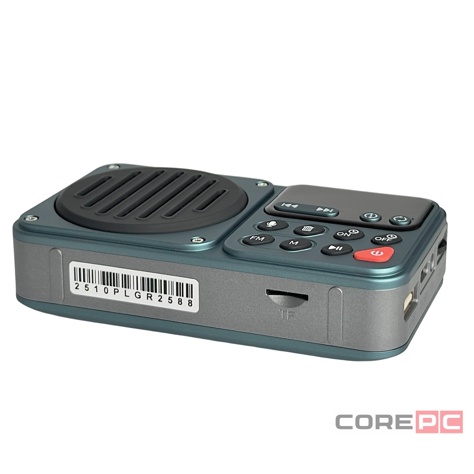 Perfeo радиоприемник цифровой PILOT FM 87.5-108МГц/ MP3/ питание USB или 3*14500/ серый