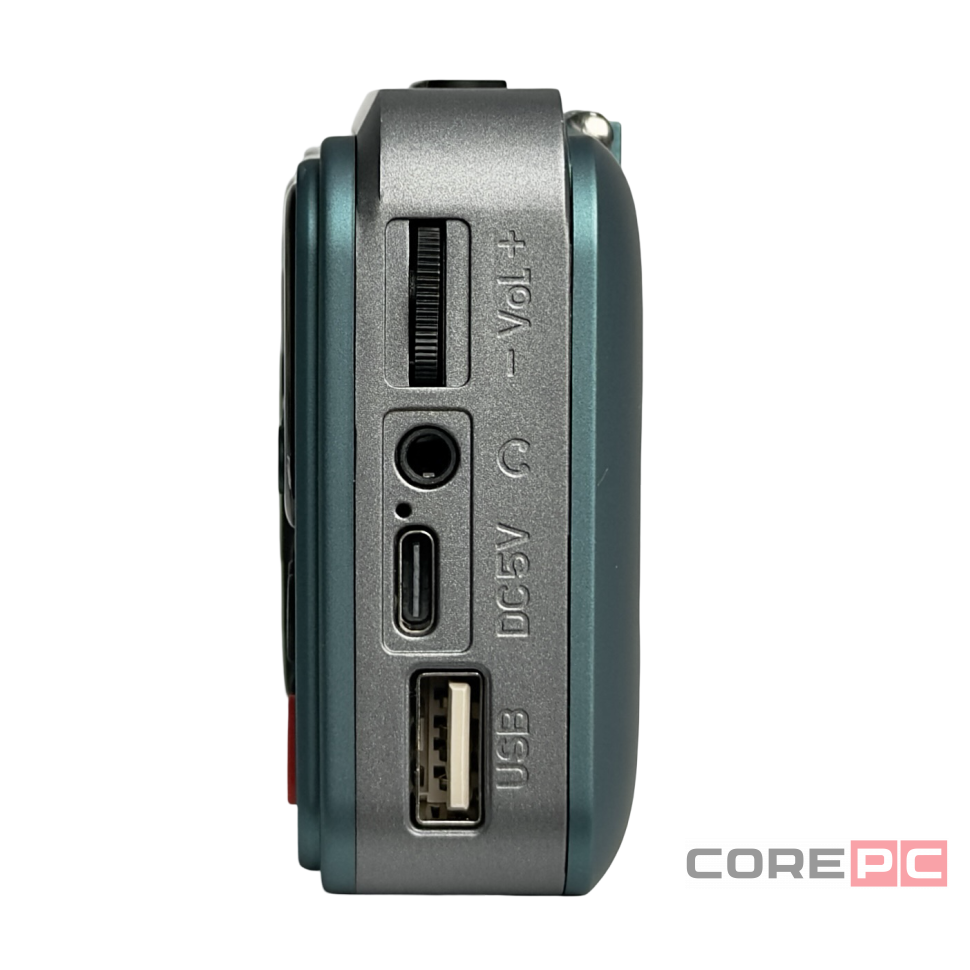 Perfeo радиоприемник цифровой PILOT FM 87.5-108МГц/ MP3/ питание USB или 3*14500/ серый