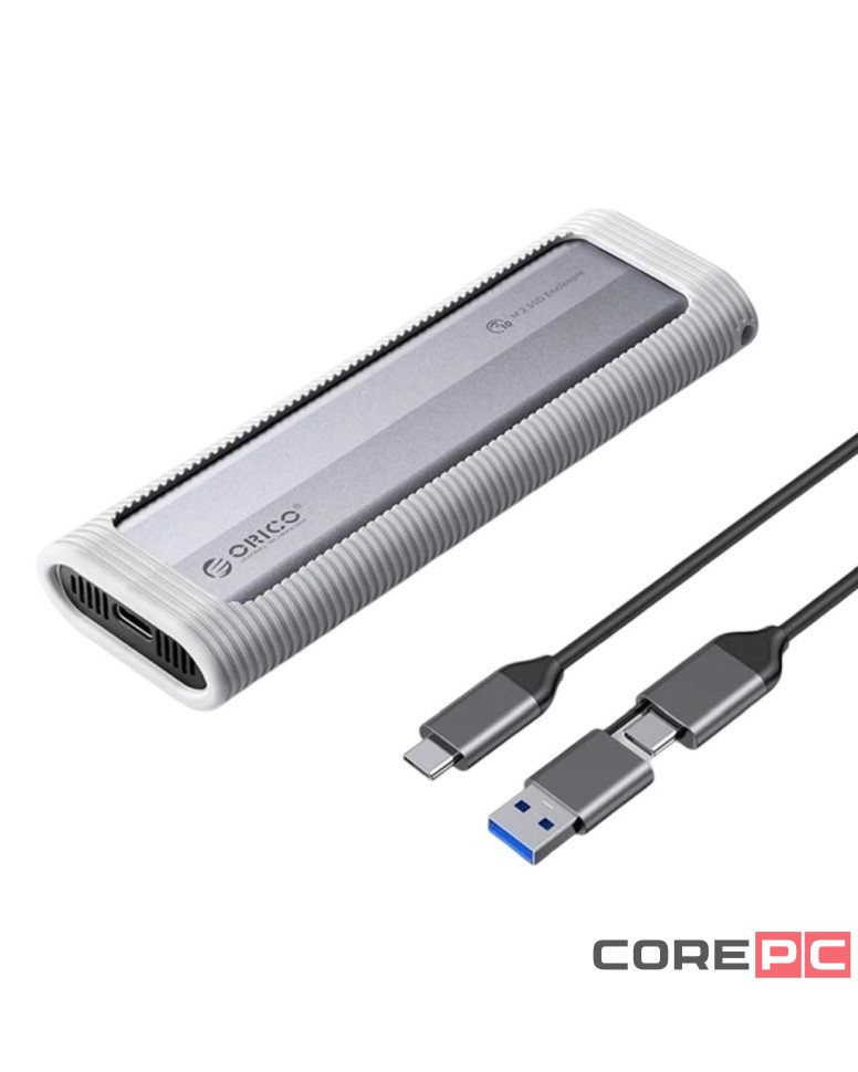 Внешний корпус для SSD M2 NVMe Orico AXM2S-G2-V1 USB-C серый