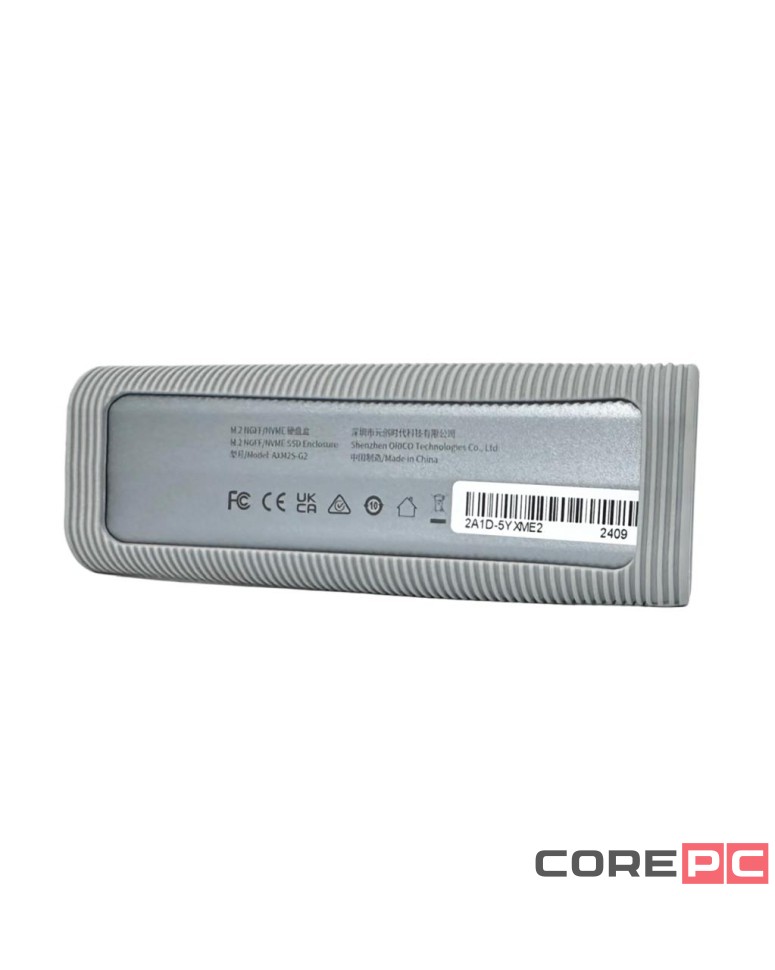 Внешний корпус для SSD M2 NVMe Orico AXM2S-G2-V1 USB-C серый