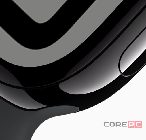 Apple Watch Series 10 46mm Jet Black Aluminum Case with Black Sport Band (M/L)