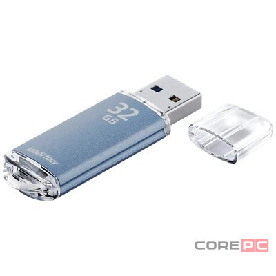 USB флеш накопитель Smartbuy 32GB V-Cut Blue (SB32GBVC-B)