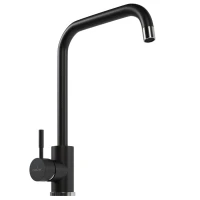 Смеситель для кухни MIXLINE МЛ-ГС12/ML-GS12 (308), рычажное управление, цвет черный