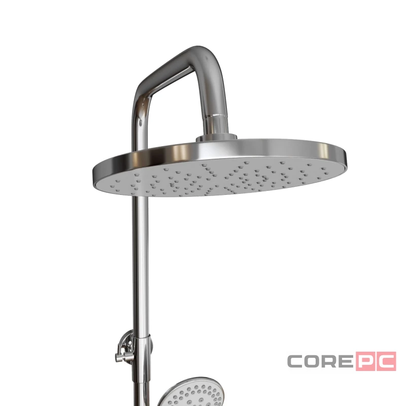 Душевая система MIXLINE 35к МЛ2429(ML2429) излив лейка 3 позиции +лейка тропический душ, хром