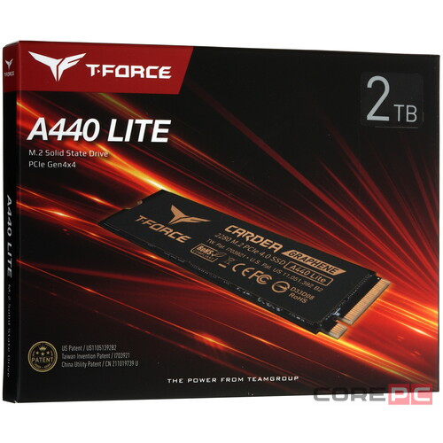 Твердотельный накопитель TeamGroup 2000 Gb T-FORCE CARDEA A440 Lite (TM8FFQ002T0C129)