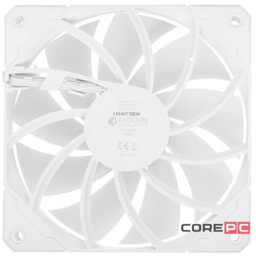 Вентилятор для корпуса ID-COOLING TF-12025-PRO-SW TRIO LED White