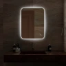 Зеркало MIXLINE Алон ЭКОНОМ 600х800 (ШВ) сенсор, светод подсветка,универс.крепеж, без короба