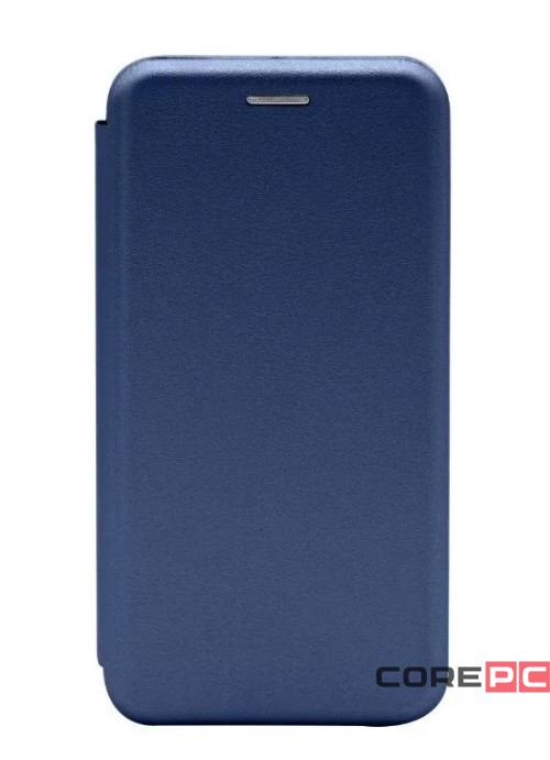 Чехол-книжка Xiaomi redmi Note 9Т Fashion Case кожаная боковая синяя