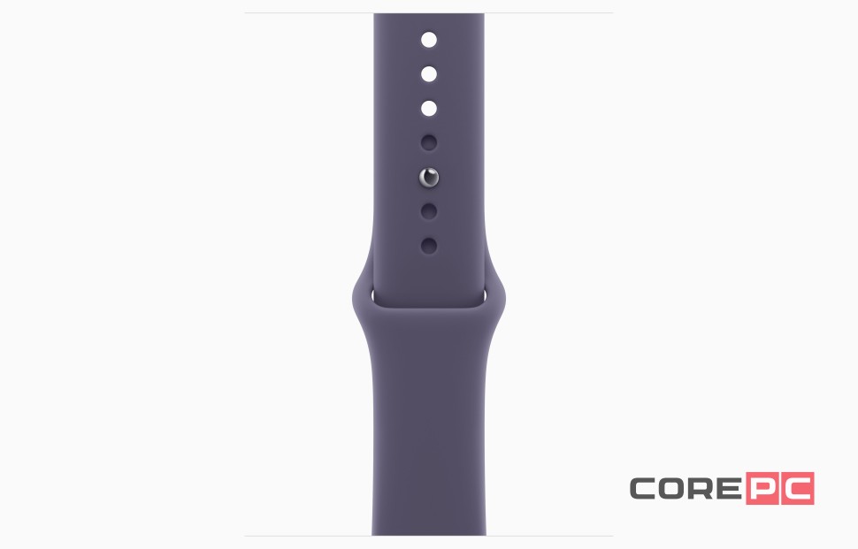 Apple Watch Series 11 46mm Silver Aluminum Case with Purple Fog Sport Band (M/L)