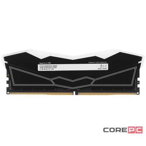 Оперативная память 32 Gb 6200 MHz Team Group T-FORCE DELTA RGB Black (FF3D532G6200HC38ADC01)