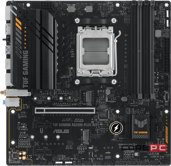 Материнская плата ASUS TUF GAMING A620M-PLUS WIFI (90MB1F00-M0EAY0)