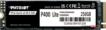 Твердотельный накопитель Patriot 250 Gb P400 Lite (P400LP250GM28H)