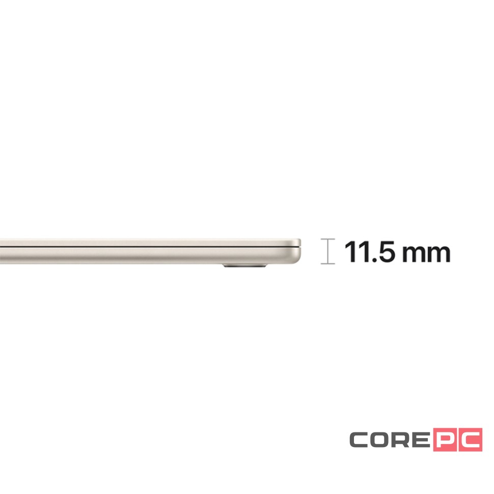 Apple MacBook Air 15 2024 M3 24/512Gb (Starlight) (MC9K4)