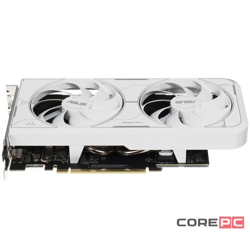 Видеокарта ASUS (DUAL-RTX3060TI-O8GD6X-WHITE) GeForce RTX 3060 TI 8GB DUAL OC 90YV0IP2-M0NA00