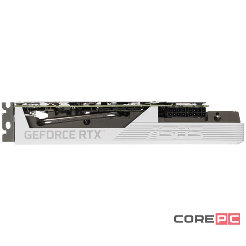 Видеокарта ASUS (DUAL-RTX3060TI-O8GD6X-WHITE) GeForce RTX 3060 TI 8GB DUAL OC 90YV0IP2-M0NA00