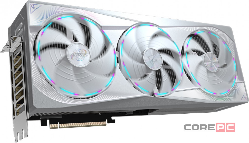 Видеокарта Gigabyte (GV-N5080AORUSM ICE-16GD) GeForce RTX 5080 16GB AORUS MASTER ICE