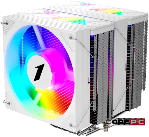 Кулер для процессора 1STPLAYER CRYO CY12L-D ARGB White (CY12L-D-WH)