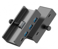 USB-С хаб Orico HCL-3A1C-BL USB3.0x3/USB-Cx1 черный