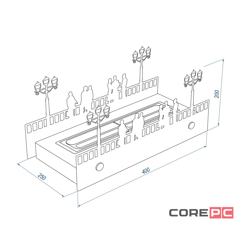 Биокамин Firelight BFP-T400MB Magic