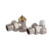 Набор термостатический Royal Thermo для радиатора угловой  1/2quot; М30х1,5
