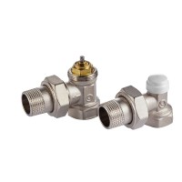 Набор термостатический Royal Thermo для радиатора угловой  1/2quot; М30х1,5