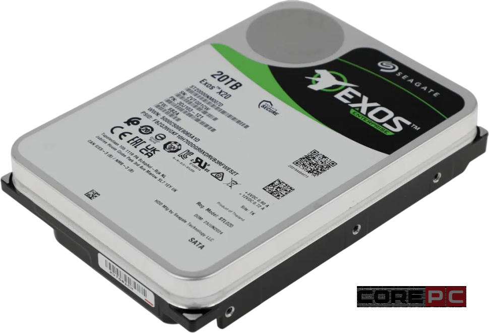 Жесткий диск Seagate 20000 EXOS X20 (ST20000NM007D)