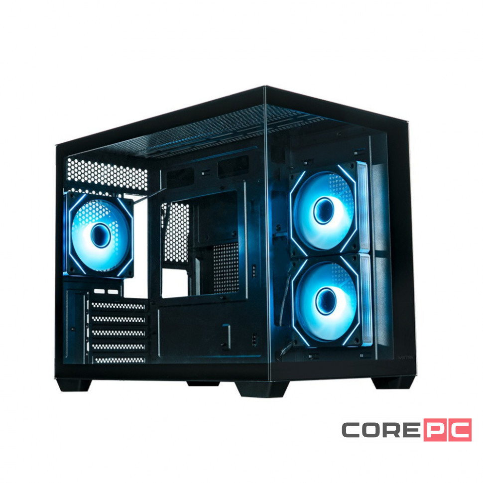 Компьютерный корпус XASTRA QW500M 3ARGB-C10-UC ARGB Black (QW500M-3FM12A-C10-UC)
