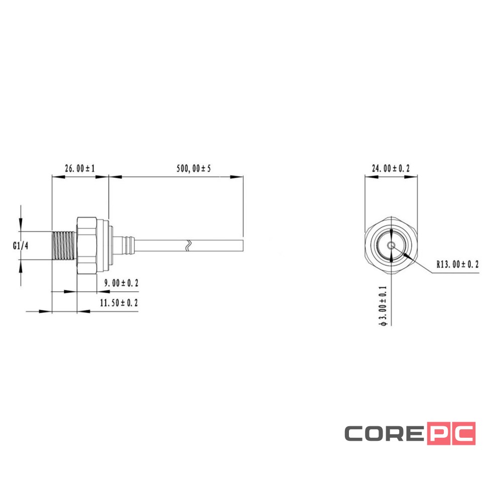 Датчик давления ZONT MLD-10 (латунь)