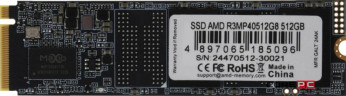 Твердотельный накопитель 512 Gb AMD Radeon R3 Series (R3MP30512G8)