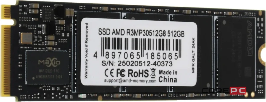 Твердотельный накопитель 512 Gb AMD Radeon R3 Series (R3MP30512G8)