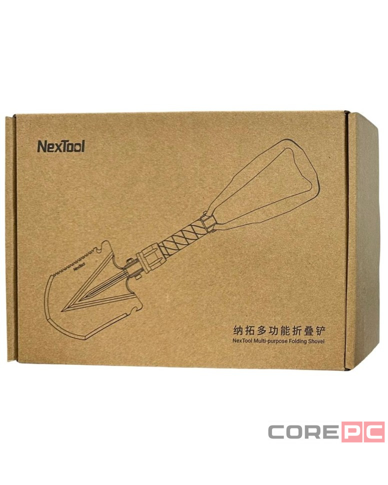 Лопата саперная складная NexTool Nato Multifunctional Folding Shovel NE20033 черная