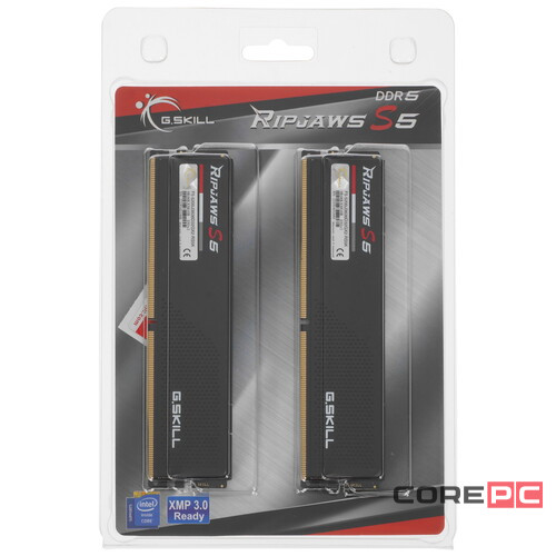 Оперативная память 64 Gb 5200 MHz G.Skill RIPJAWS S5 Black (F5-5200J3636D32GX2-RS5K)