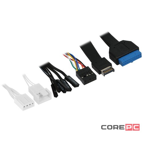 Компьютерный корпус Thermaltake CTE T500 Air TG Snow White (CA-1X8-00F6WN-00)