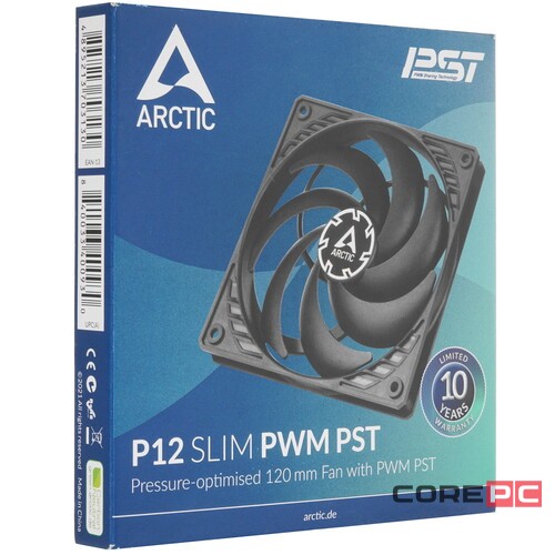 Вентилятор для корпуса Arctic Cooling P12 SLIM PWM PST ACFAN00187A