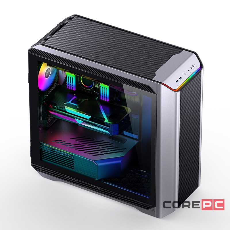 Компьютерный корпус JONSBO D500 Silver TG ARGB