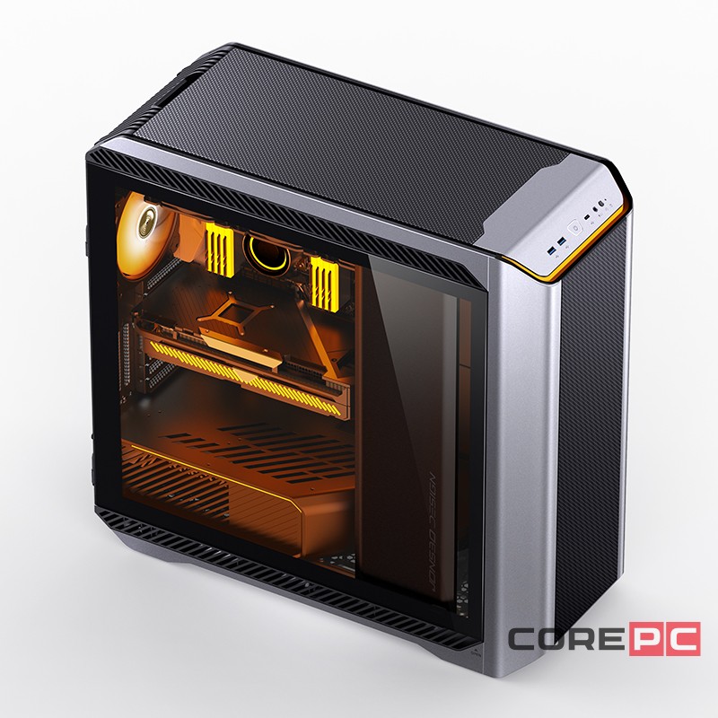 Компьютерный корпус JONSBO D500 Silver TG ARGB