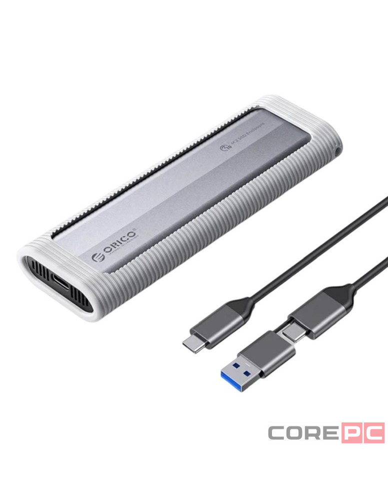 Внешний корпус для SSD M2 NVMe Orico AXM2S-G2-V1 USB-C серый