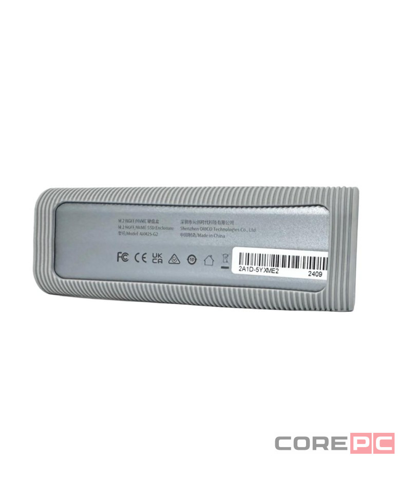 Внешний корпус для SSD M2 NVMe Orico AXM2S-G2-V1 USB-C серый