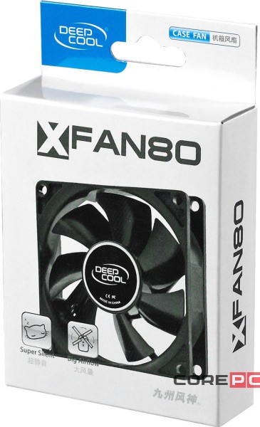 Вентилятор для корпуса Deepcool XFAN80 Black