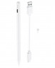 Стилус hoco GM102 Smooth series active anti-mistake touch capacitive pen for iPAD белый