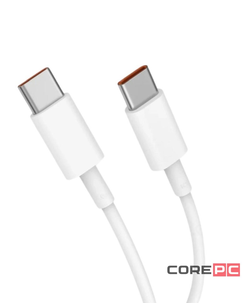 Кабель Xiaomi Type-C Type-C 1м 6A белый