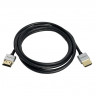 Кабель Ugreen HDMI-HDMI Ultra Thin 4K Digital HD Cable 2м черный