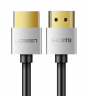 Кабель Ugreen HDMI-HDMI Ultra Thin 4K Digital HD Cable 2м черный