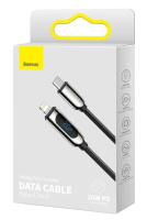 Кабель-зарядка Type-C на Lightning Baseus Display 2м (CATLSK-A01) 2A черный