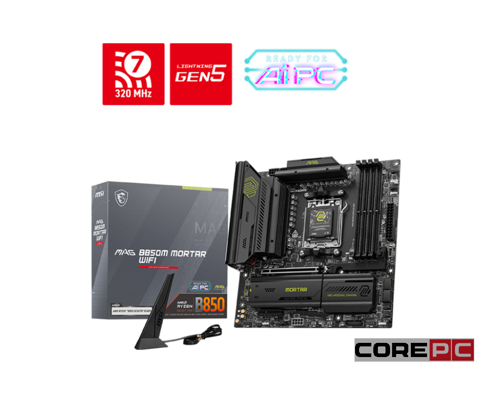 Материнская плата MSI MAG B850M MORTAR WIFI