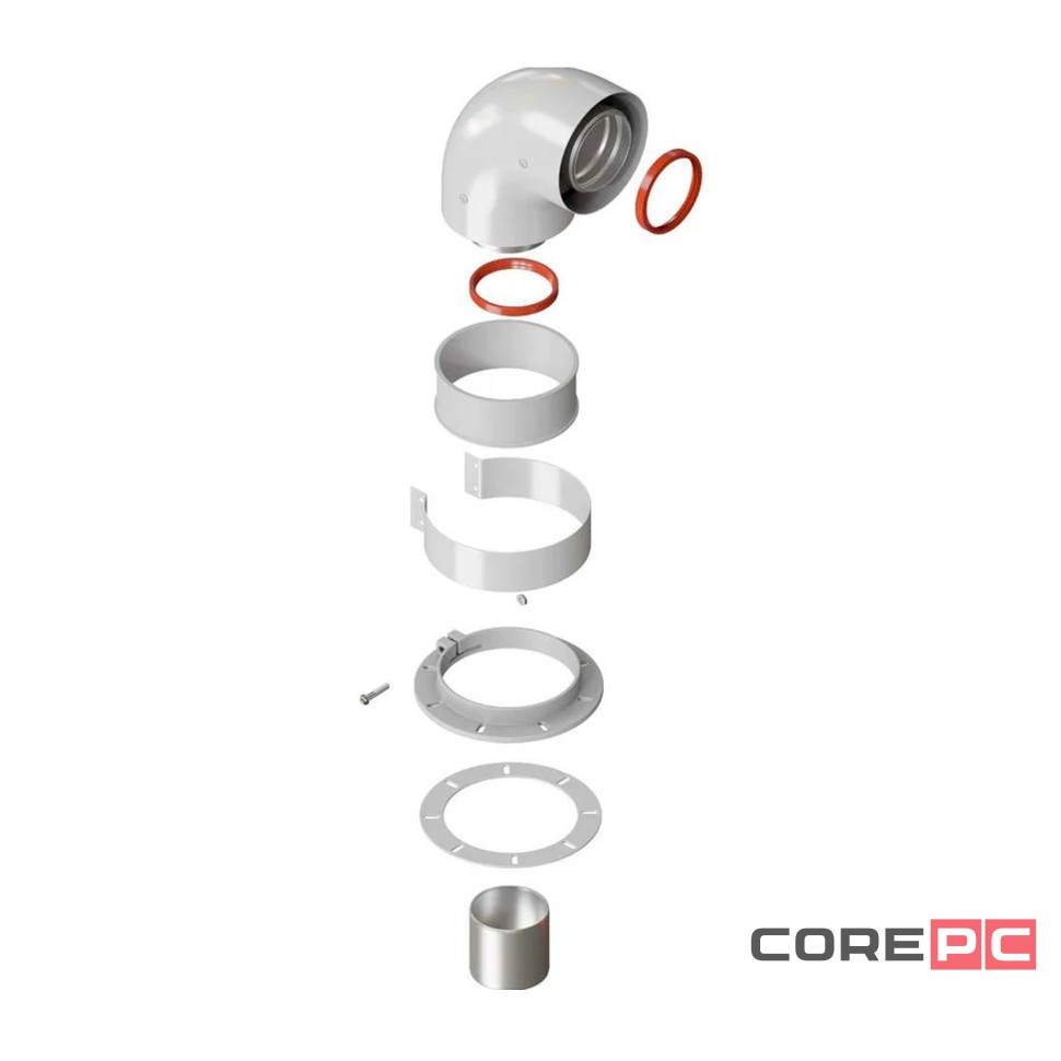 Колено стартовое универсальное Royal Thermo диам. 60/100L 90гр