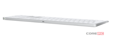 Беспроводная клавиатура Apple Magic Keyboard with Touch ID and Numeric Keypad (USB–C) (White) (MXK73)