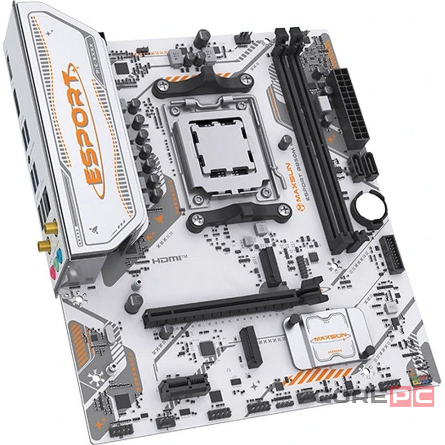 Материнская плата MaxSun MS-eSport B850M WIFI ICE (6940709661758)